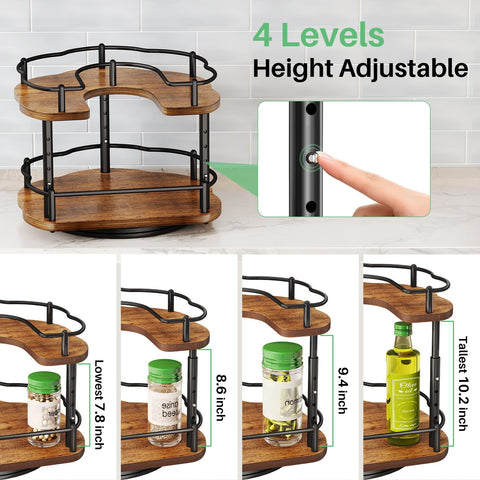 SNTD adjustable snap point demonstrating tier height options