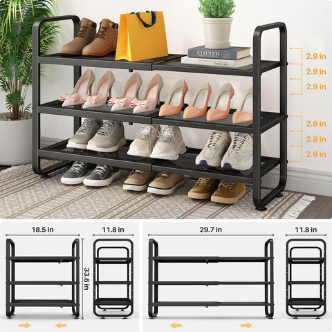 SNTD collapsed rack folded compact for storage, saving room in closet