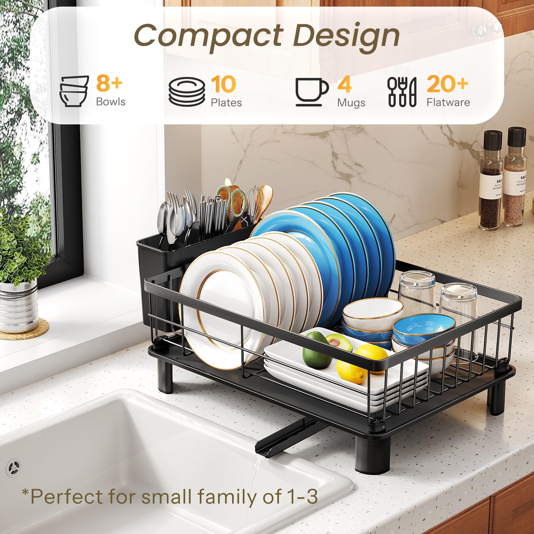 SNTD close-up of drainboard and spout sending water to sink