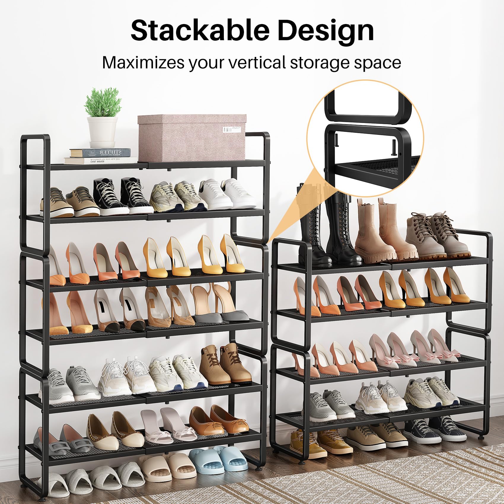 SNTD in an entryway lifestyle setup showing neat organization benefit