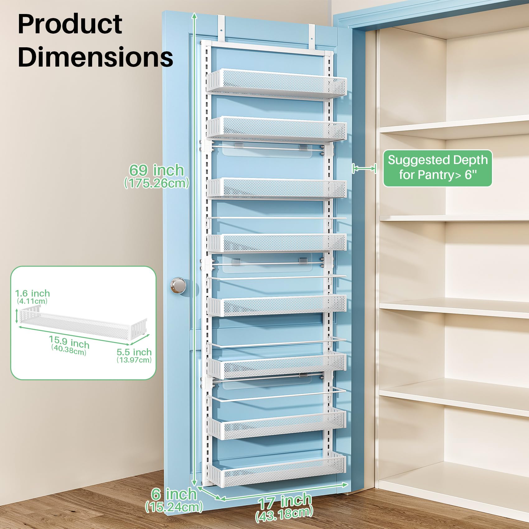 SNTD slim side profile highlighting narrow depth to save floor space