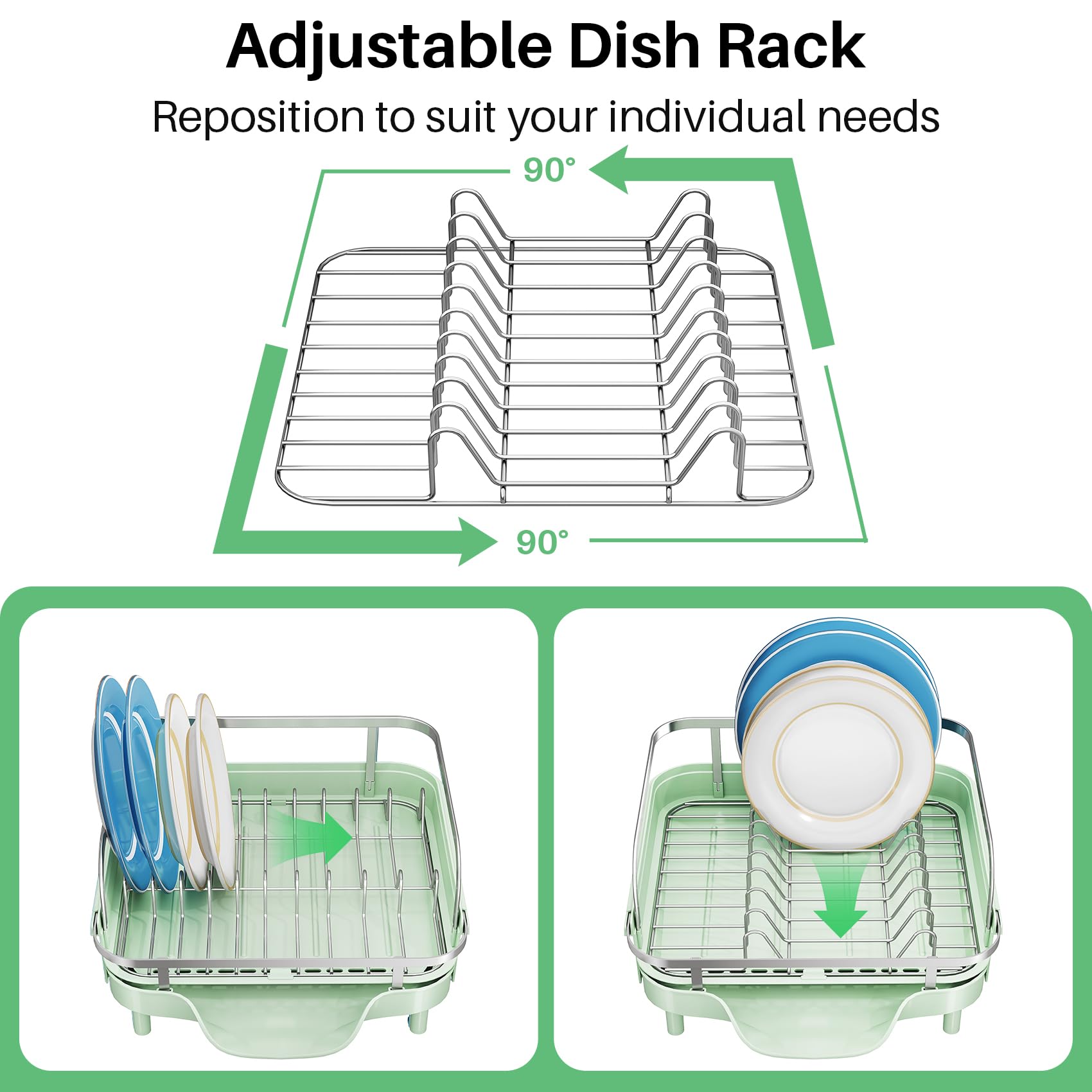 SNTD rack on countertop beside common items for clear size comparison