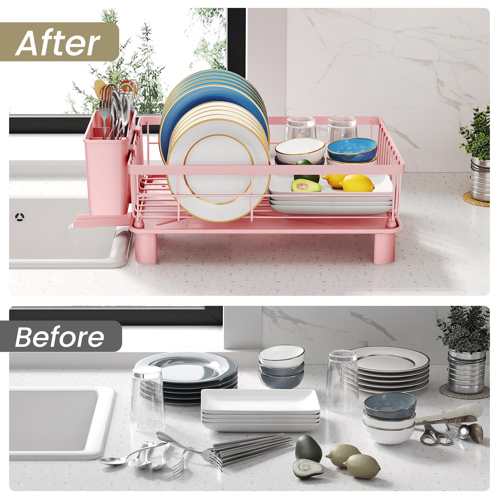 SNTD beside a standard dinner plate for clear size and scale comparison