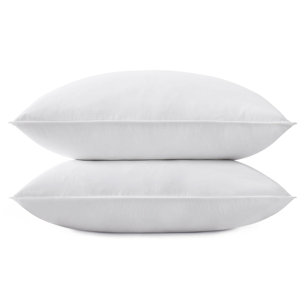 SNUG&COZY front packaging view showing two pillows and clear branding benefit durable comfort
