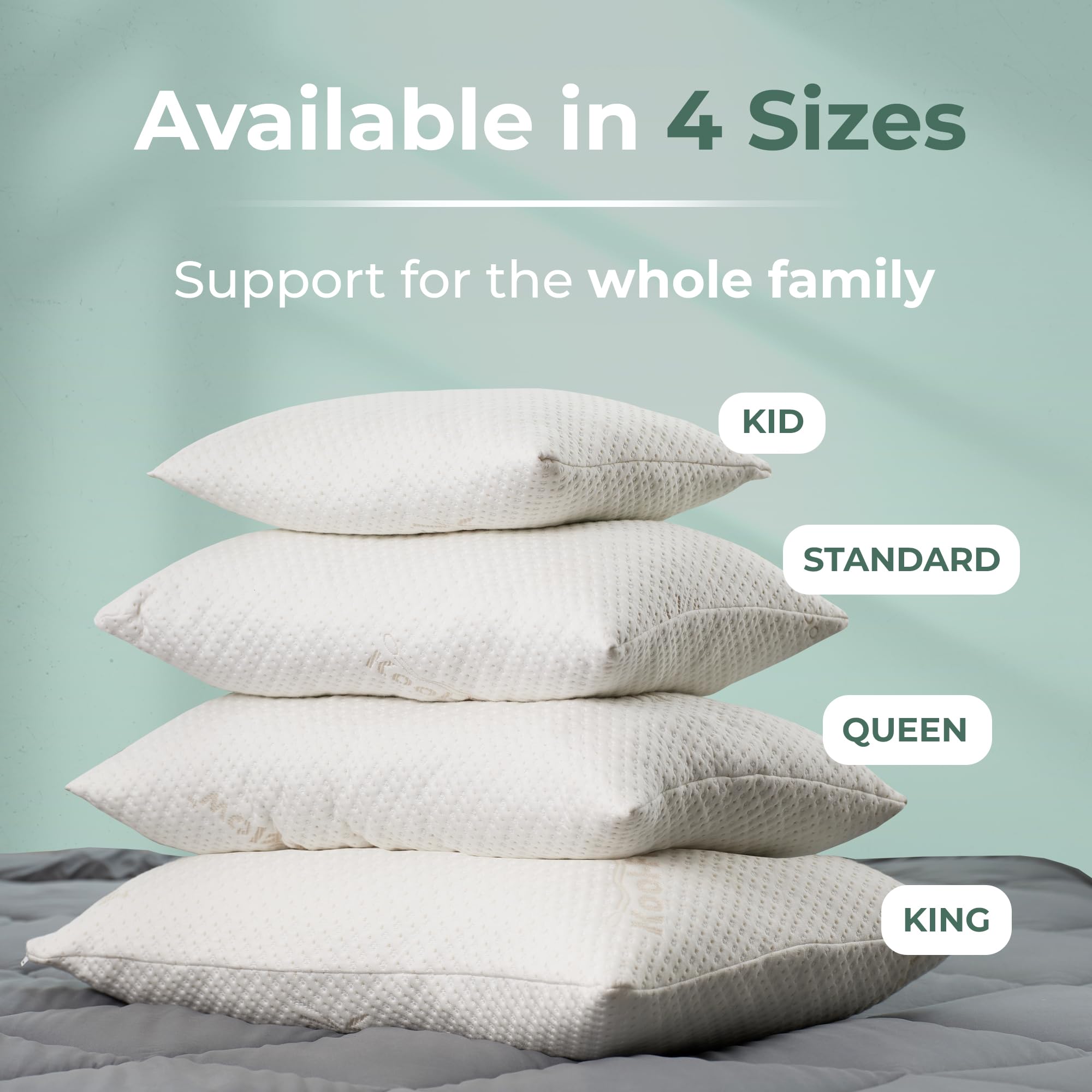 Snuggle-Pedic stomach sleeper profile demonstrating low-loft comfort