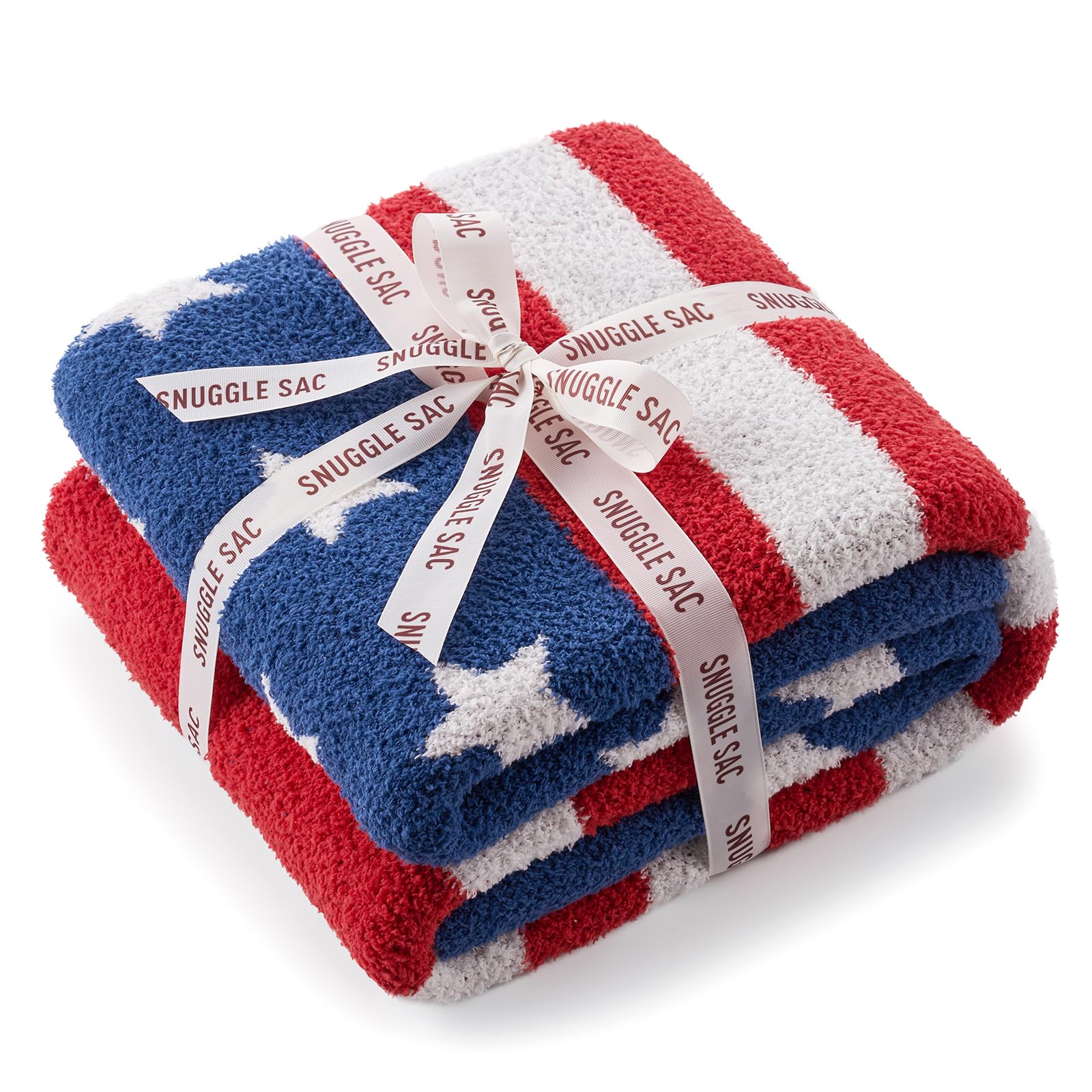 Snuggle Sac tossed on bed adding comfort and decorative appeal benefit