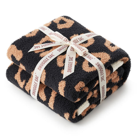 Snuggle Sac close-up of knit texture highlighting ultra-soft feel and warmth