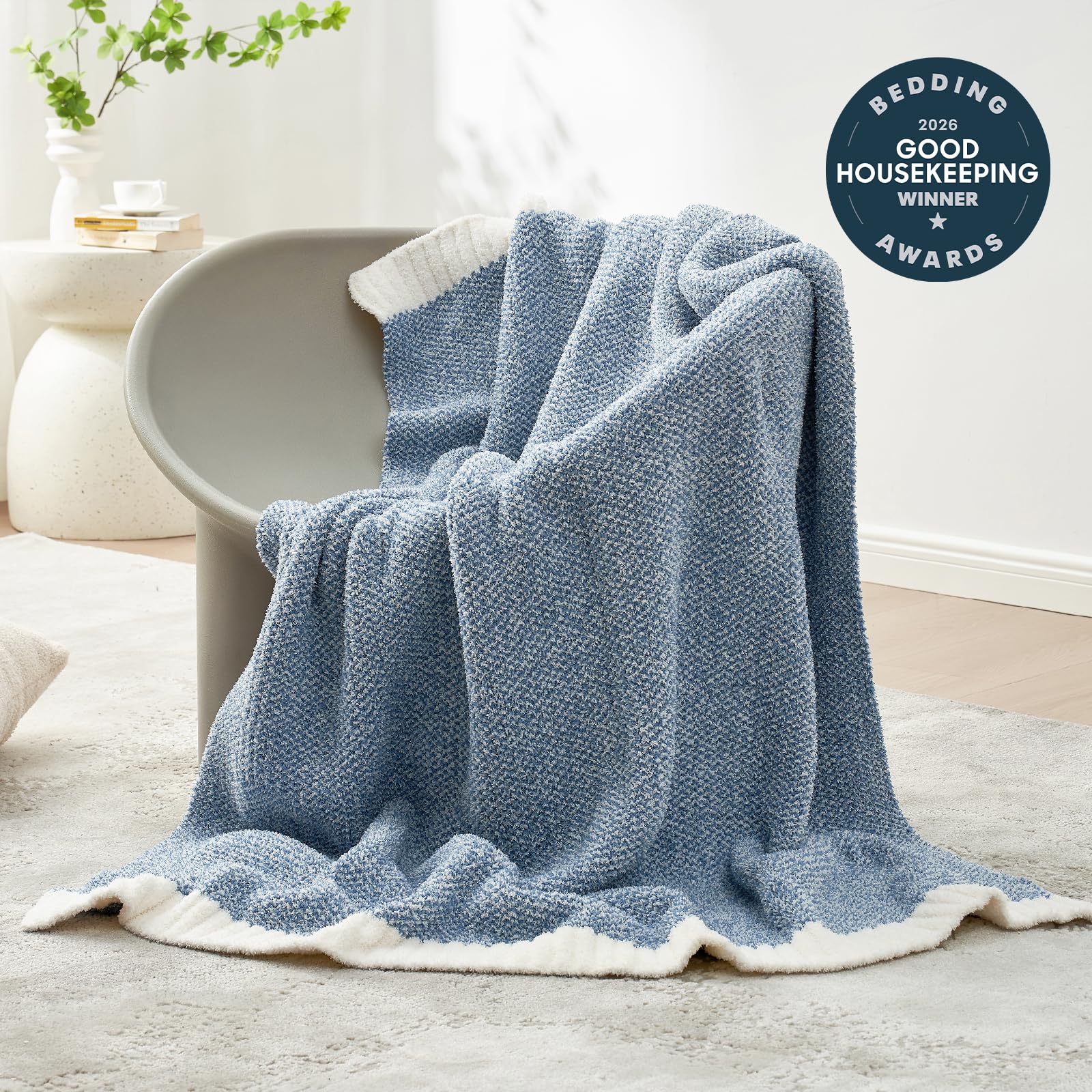 Snuggle Sac texture detail of plush microfiber demonstrating soft, cloud-like touch