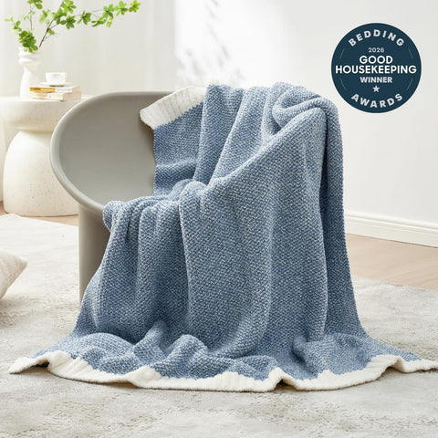 Snuggle Sac texture detail of plush microfiber demonstrating soft, cloud-like touch