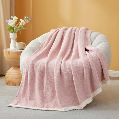 Snuggle Sac close-up microfiber knit texture highlighting plush softness