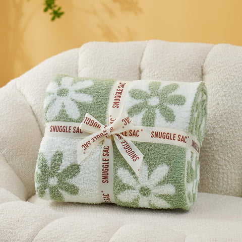 Snuggle Sac close-up microfiber texture highlighting plush softness