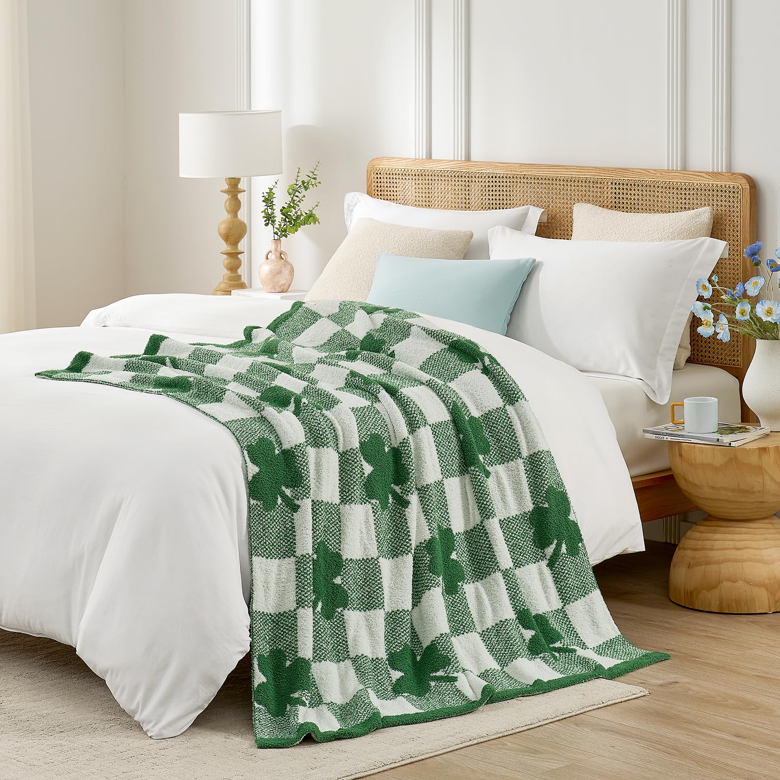 Snuggle Sac folded blanket with bow ready to gift for easy present giving