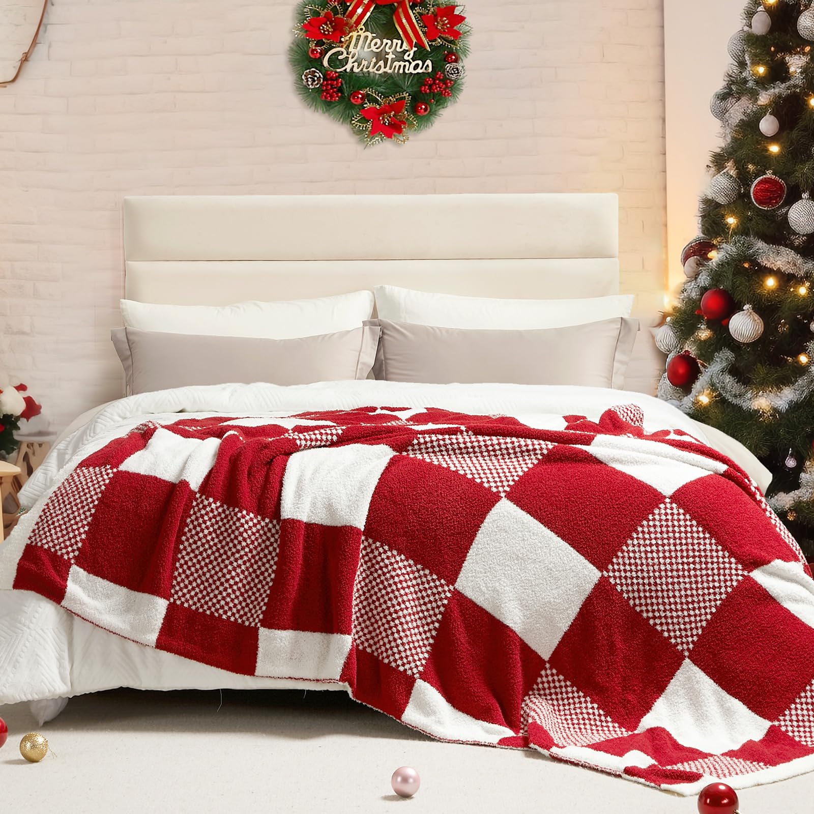 Snuggle Sac gift-wrapped throw with bow ready for gifting and presentation