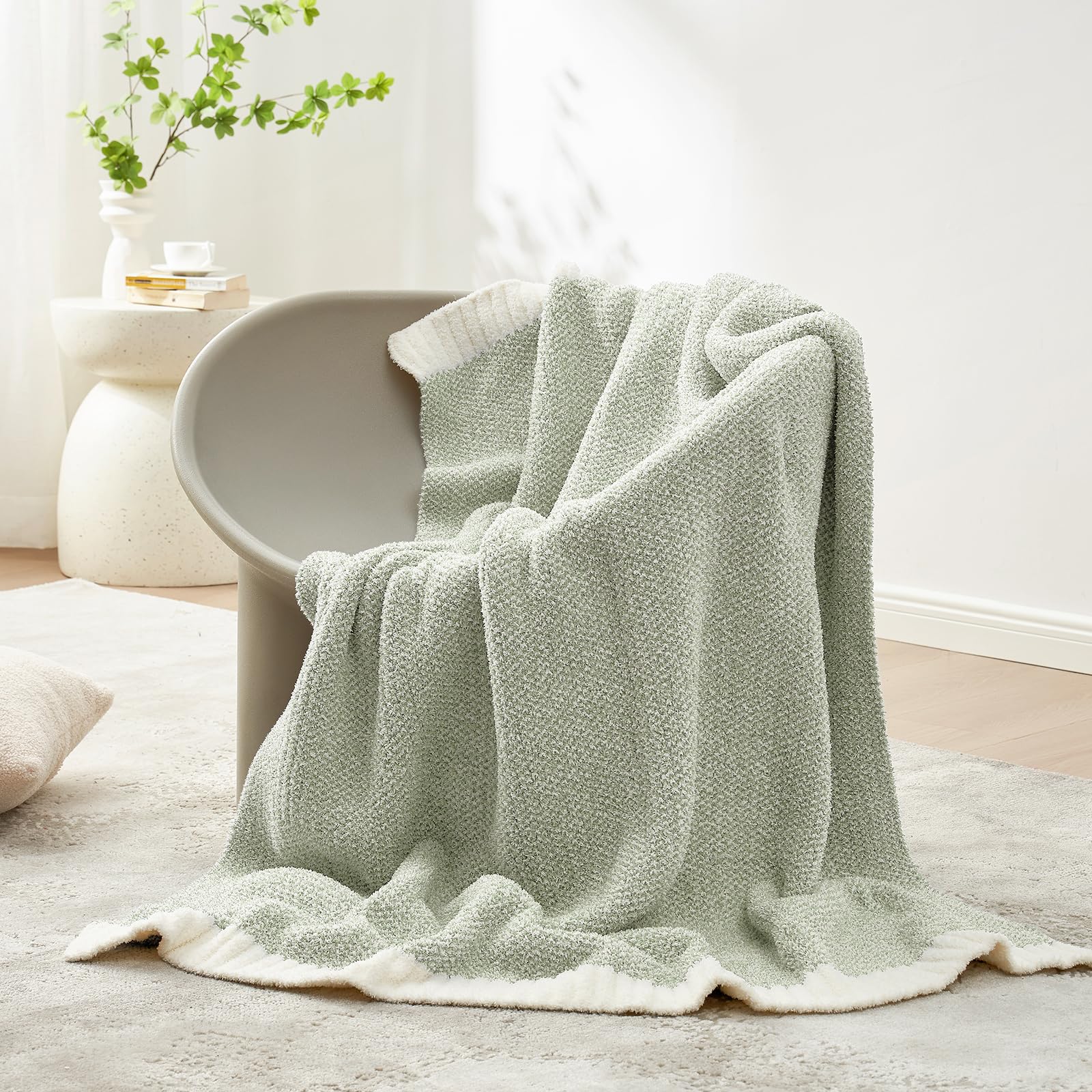 Snuggle Sac close-up knit texture highlighting ultra-soft feel
