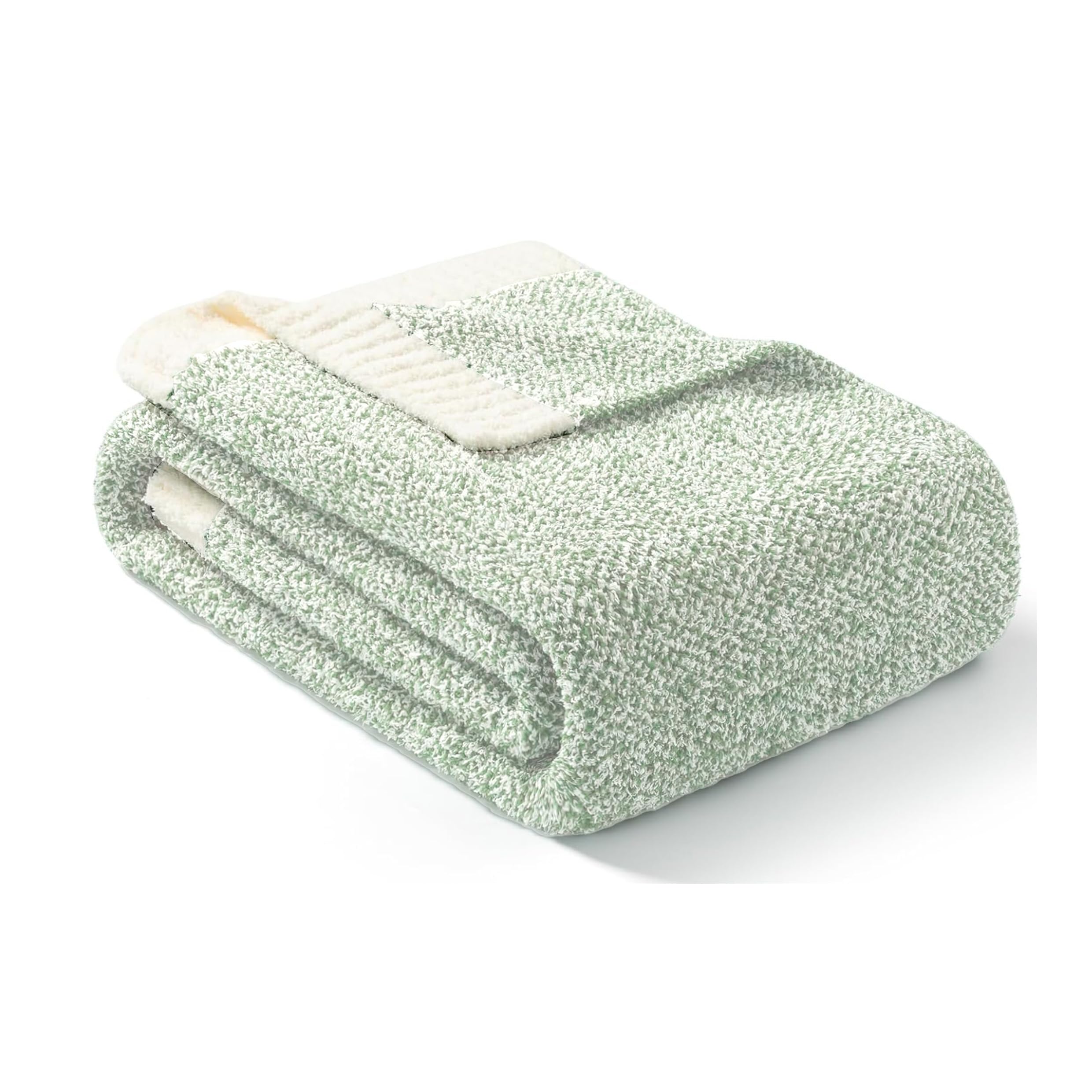 Snuggle Sac layered on bed providing soft, warm bedroom accent