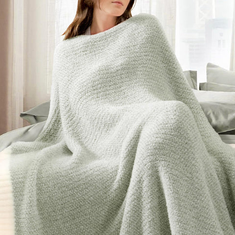 Snuggle Sac reversible side detail showing versatile two-tone finish