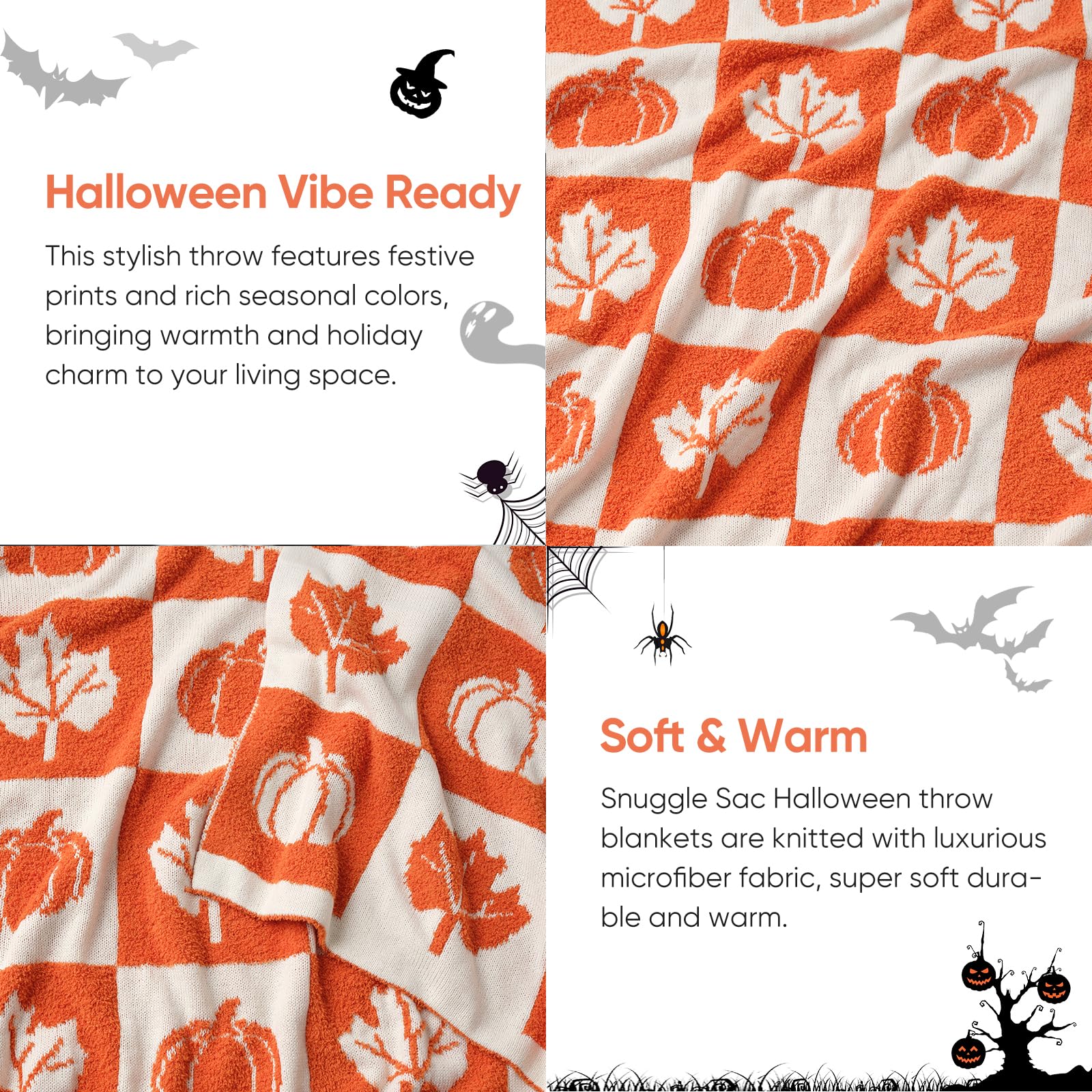 Snuggle Sac blanket next to book showing 50×60 size for lounging