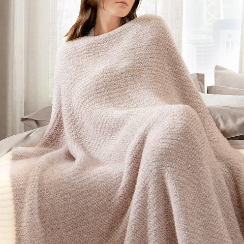 Snuggle Sac edge stitch detail showing durable construction benefit