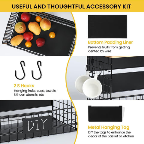 Snuvid basket lined with fruit protecting produce and maximizing storage