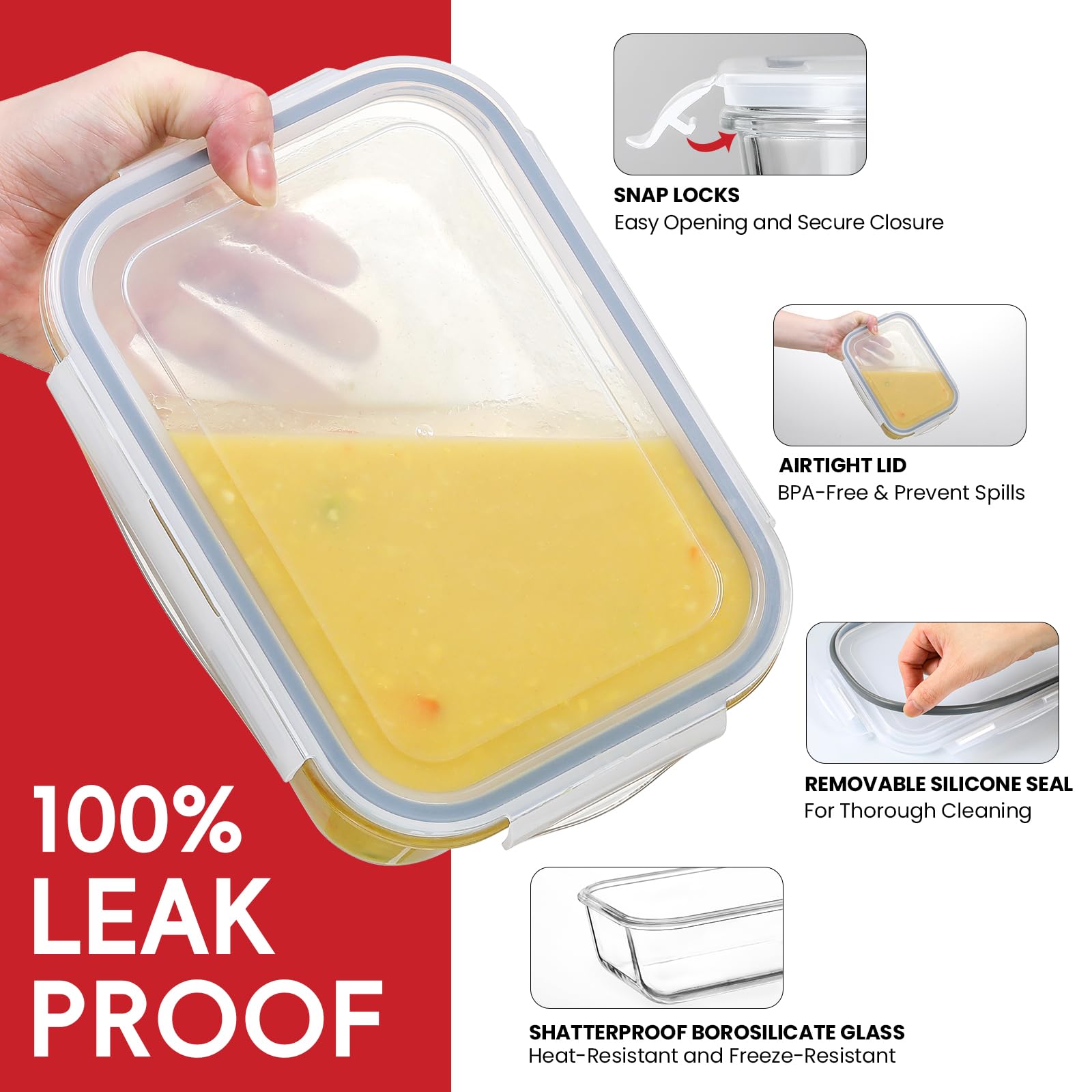 Snuvid borosilicate glass edge detail highlighting durability and clarity