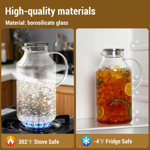 Snuvid handle and spout detail illustrating comfortable grip and controlled pouring benefit