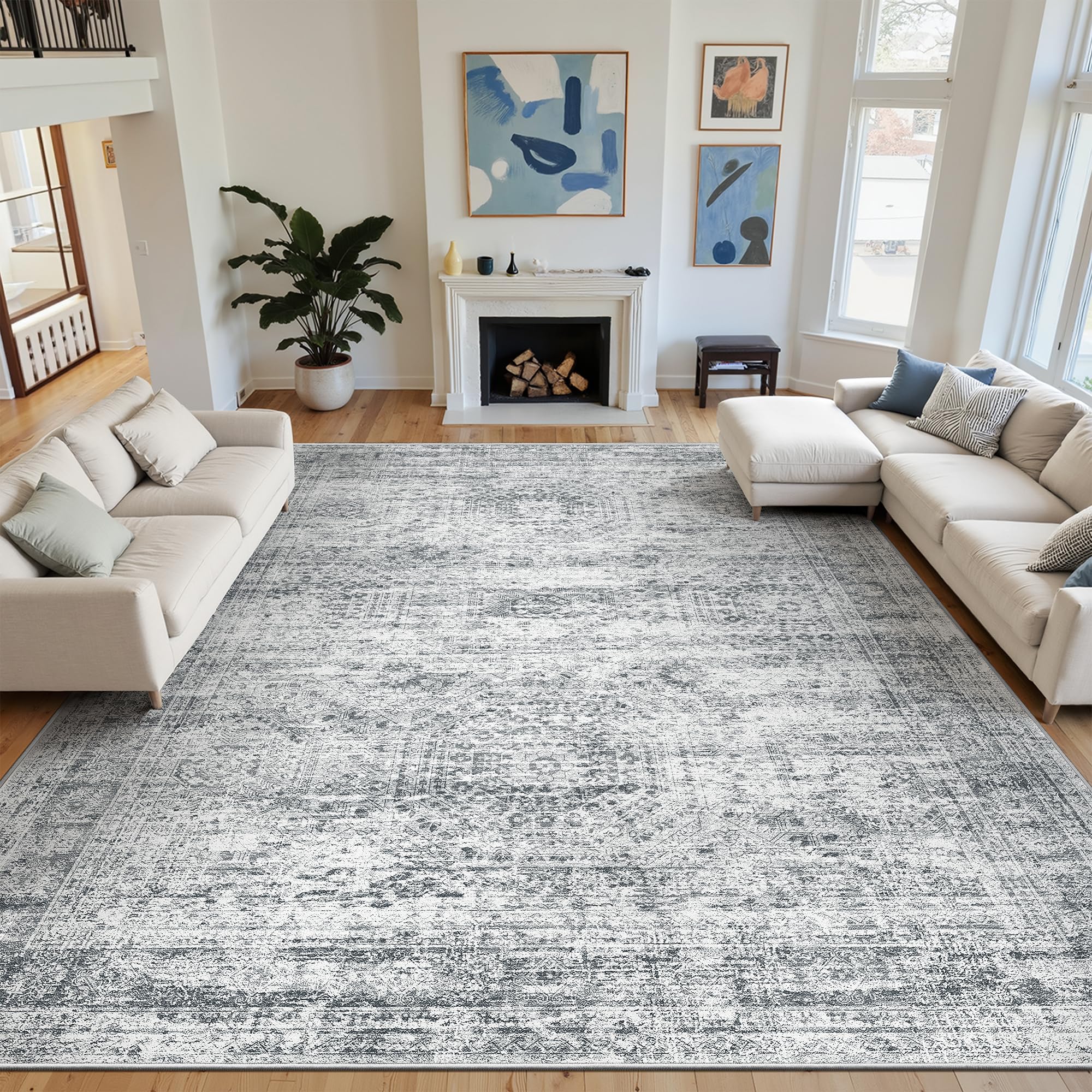 Soalmost folded rug ready for machine wash illustrating easy-care convenience
