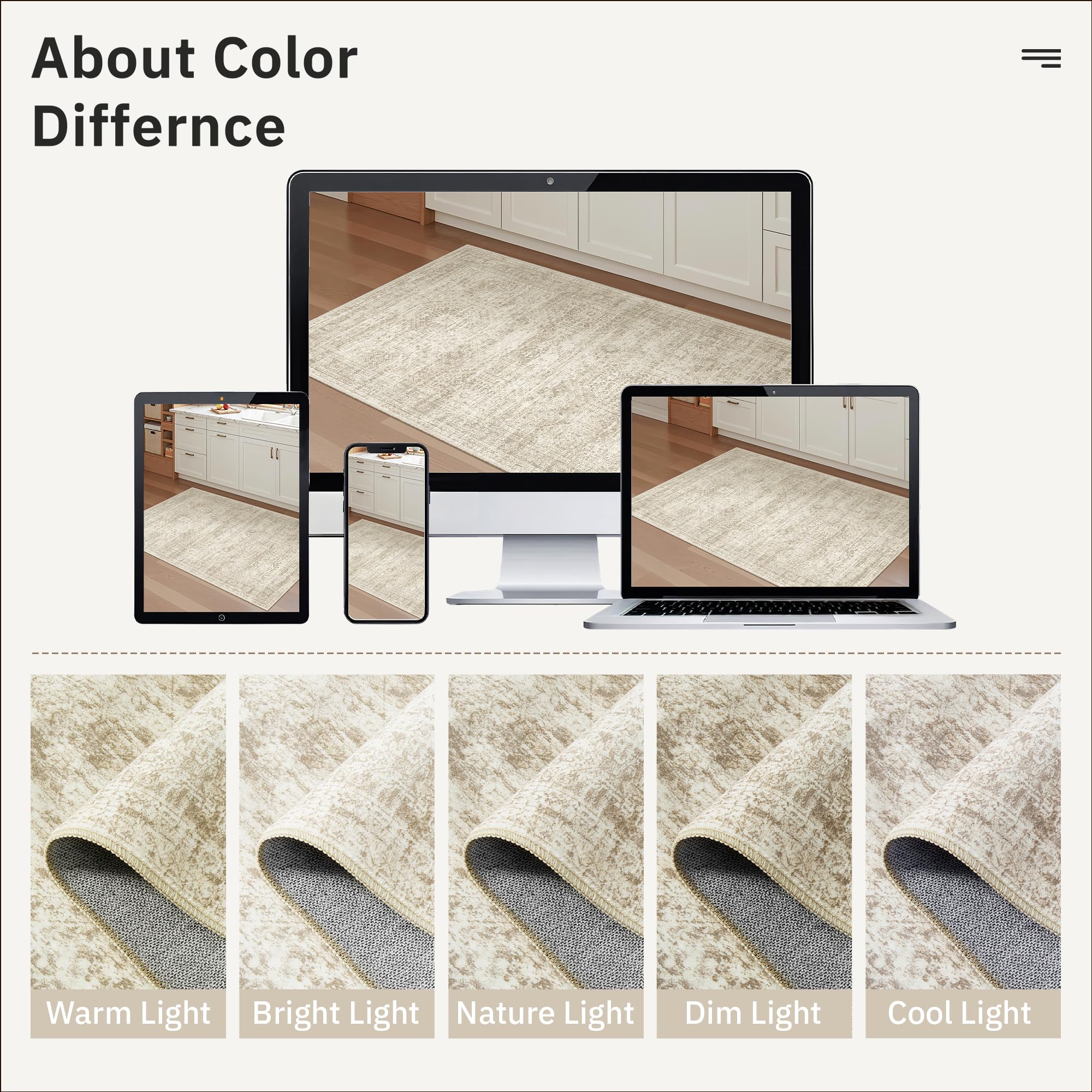 Soalmost rug with a pet laying on it showing pet-friendly durability benefit