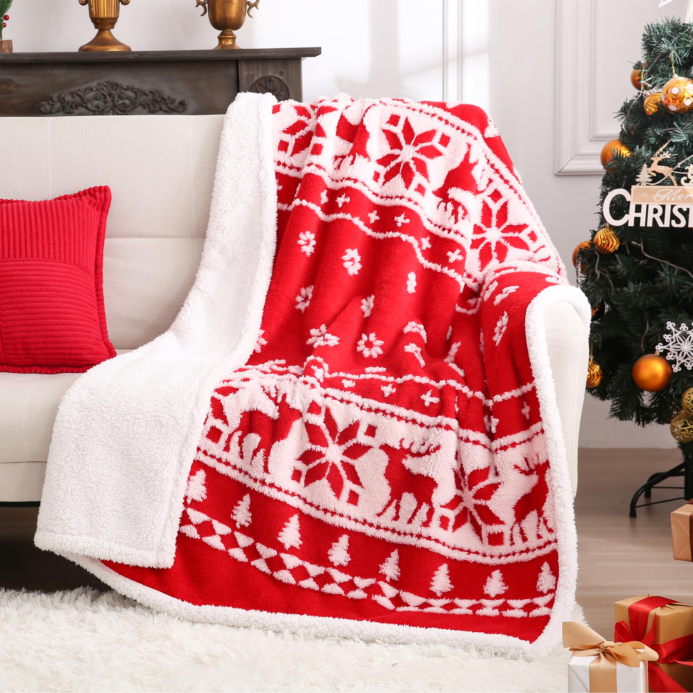 SOCHOW sherpa reverse close-up showing plush texture and insulating comfort