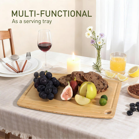 Socisen board next to plate showing scale and easy storage convenience