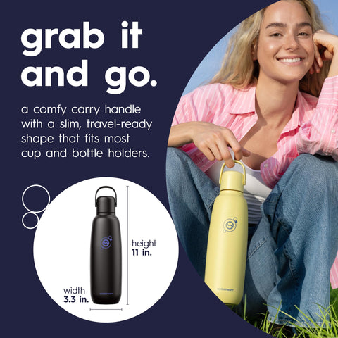 SodaStream photo highlighting how to find the fill level for consistent carbonation