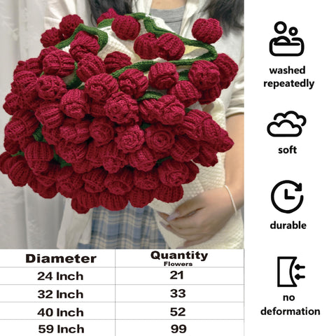 SoffMoiis close-up of 3D rose petals highlighting handcrafted texture