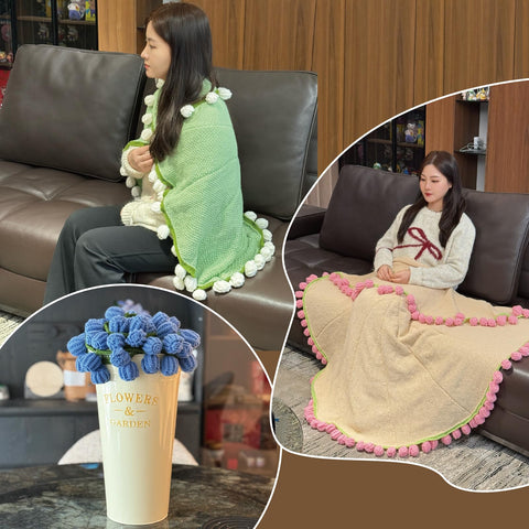 SoffMoiis size comparison with person illustrating compact portable gift benefit