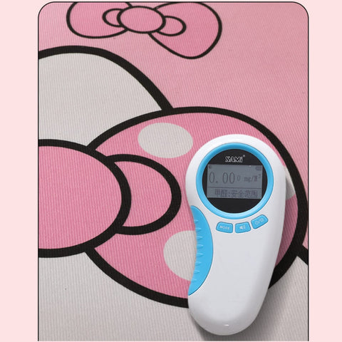 SOFPRO runner with foot for scale indicating narrow-rug fit and thickness