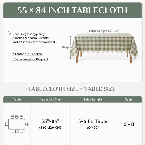 Softalker folded tablecloth in storage, shows compactness and easy care convenience