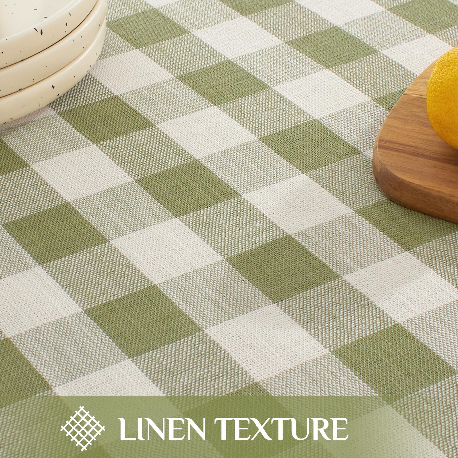 Softalker cloth on six-foot rectangular table demonstrating true scale and drape