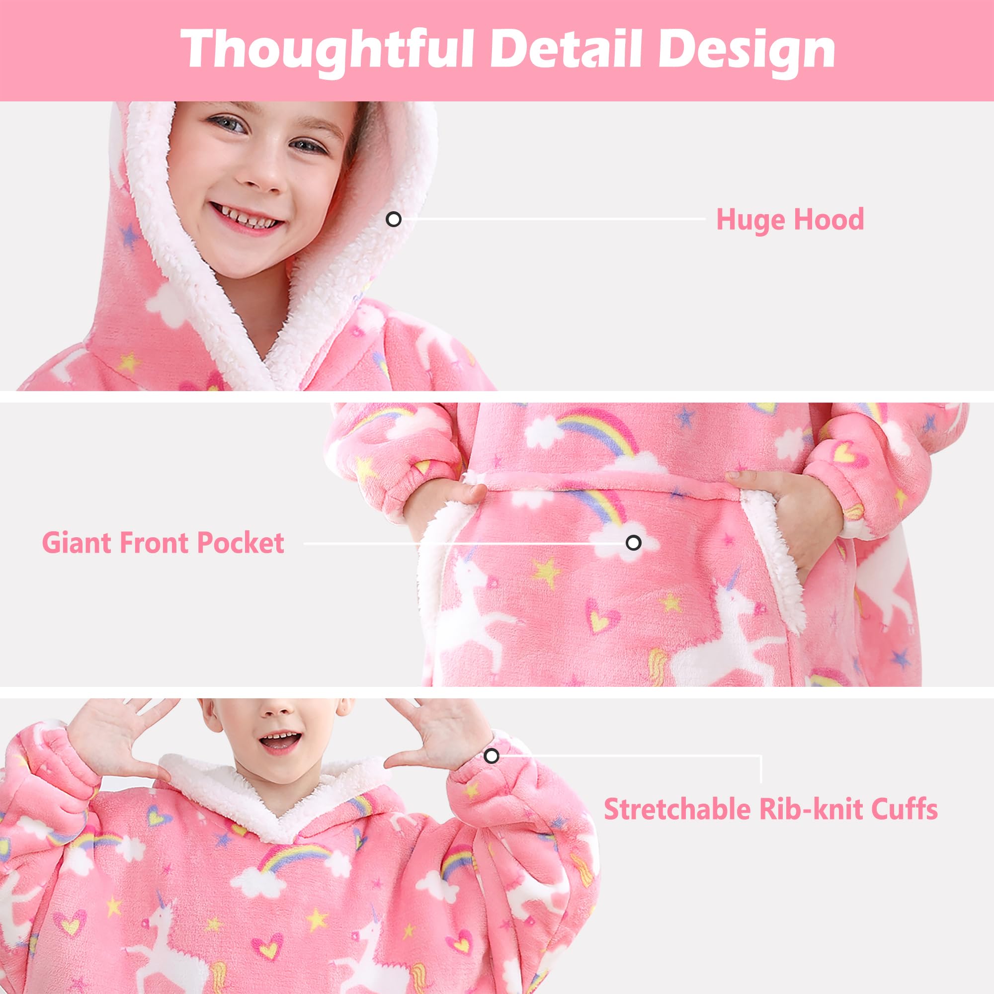 Softan hood and neck wrap feature providing extra head warmth
