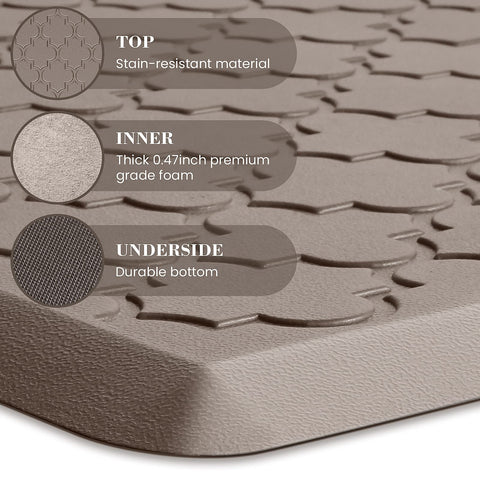 SoftDuo beveled edge detail illustrating reduced tripping risk and smooth transition