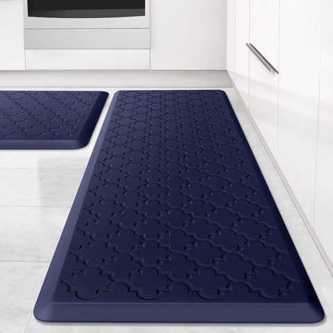 SoftDuo front view showing two mats and durable construction for kitchen comfort