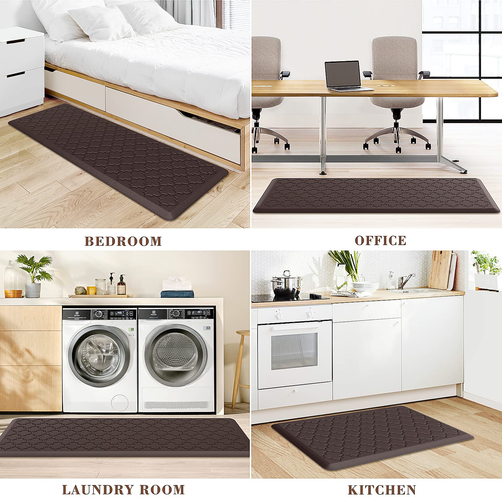 SoftDuo lifestyle scene in kitchen showing comfort and floor protection