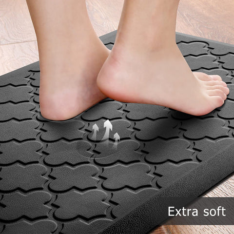 SoftDuo side profile highlighting beveled edge for tripping prevention