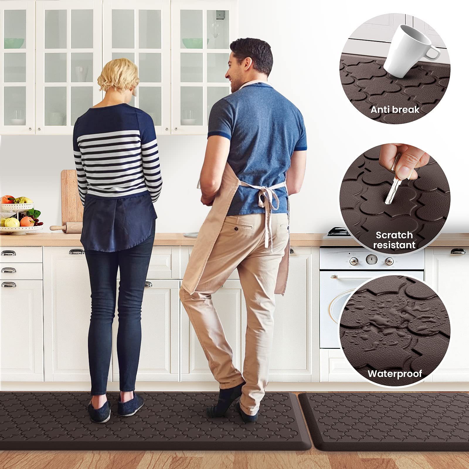 SoftDuo non-slip backing view demonstrating strong floor grip and stability