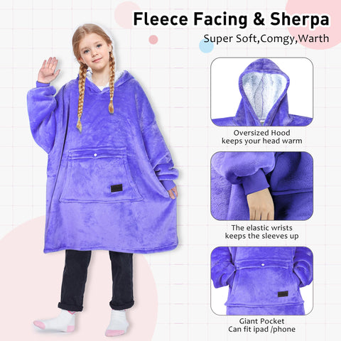 Solaris large kangaroo pocket detail holding snacks and keeping hands warm