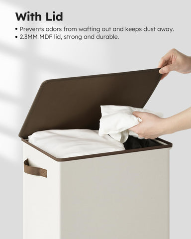 SOLEDI folded flat for compact storage to save closet space