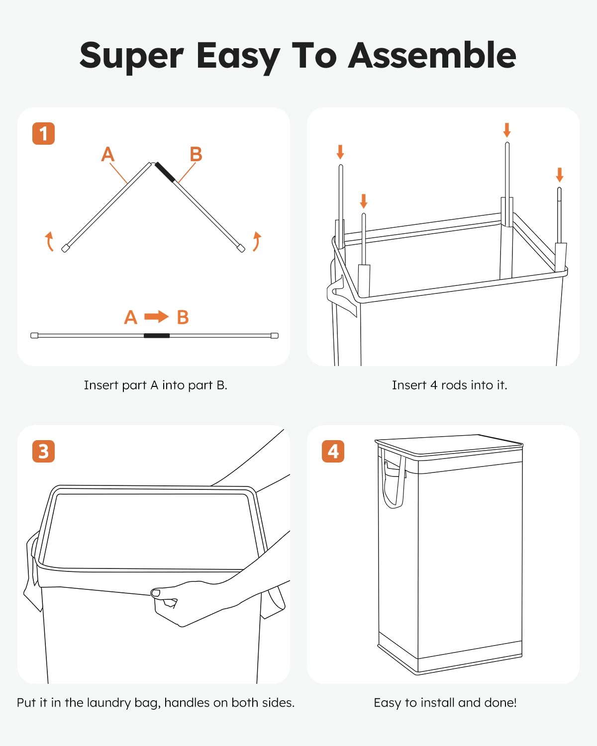SOLEDI collapsed flat for storage showing space-saving convenience