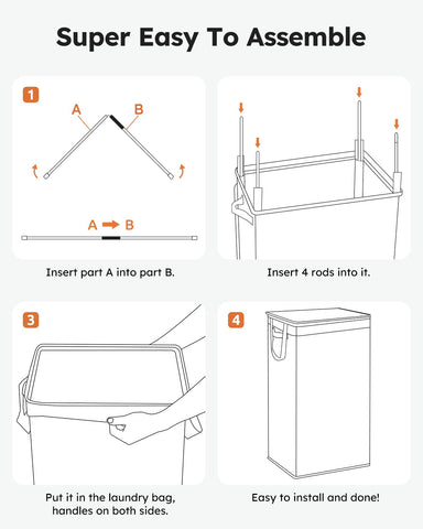 SOLEDI collapsed flat for storage saving space under bed or in closet