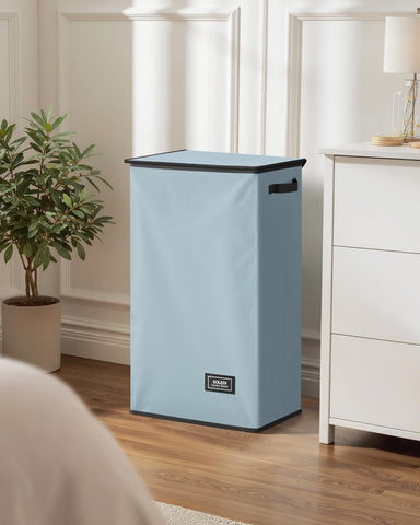 SOLEDI in bedroom lifestyle scene keeping laundry out of sight