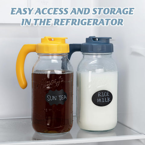 SOLIGT chalkboard labels and lids laid out to show organization and labeling benefits