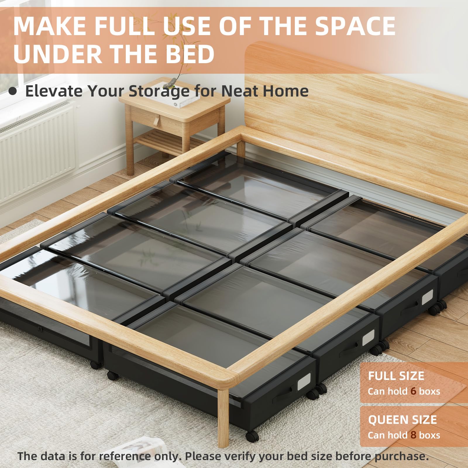 Somdot organizer in a styled bedroom showing neat space management