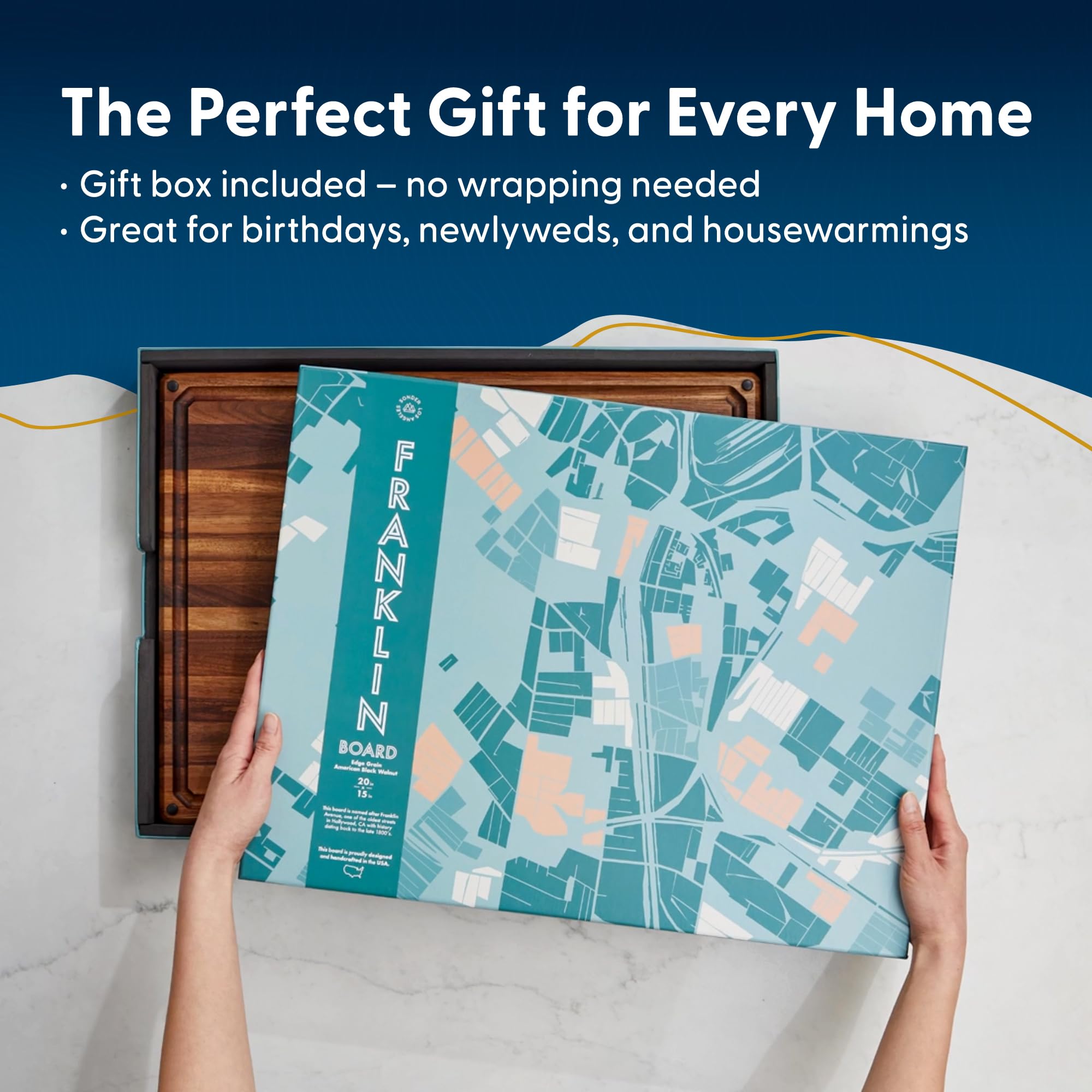 Sonder Los Angeles premium gift box presentation for ready-to-give packaging