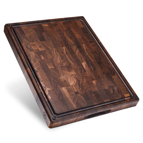 Sonder Los Angeles front view of Alfred walnut board showcasing elegant finish and durability